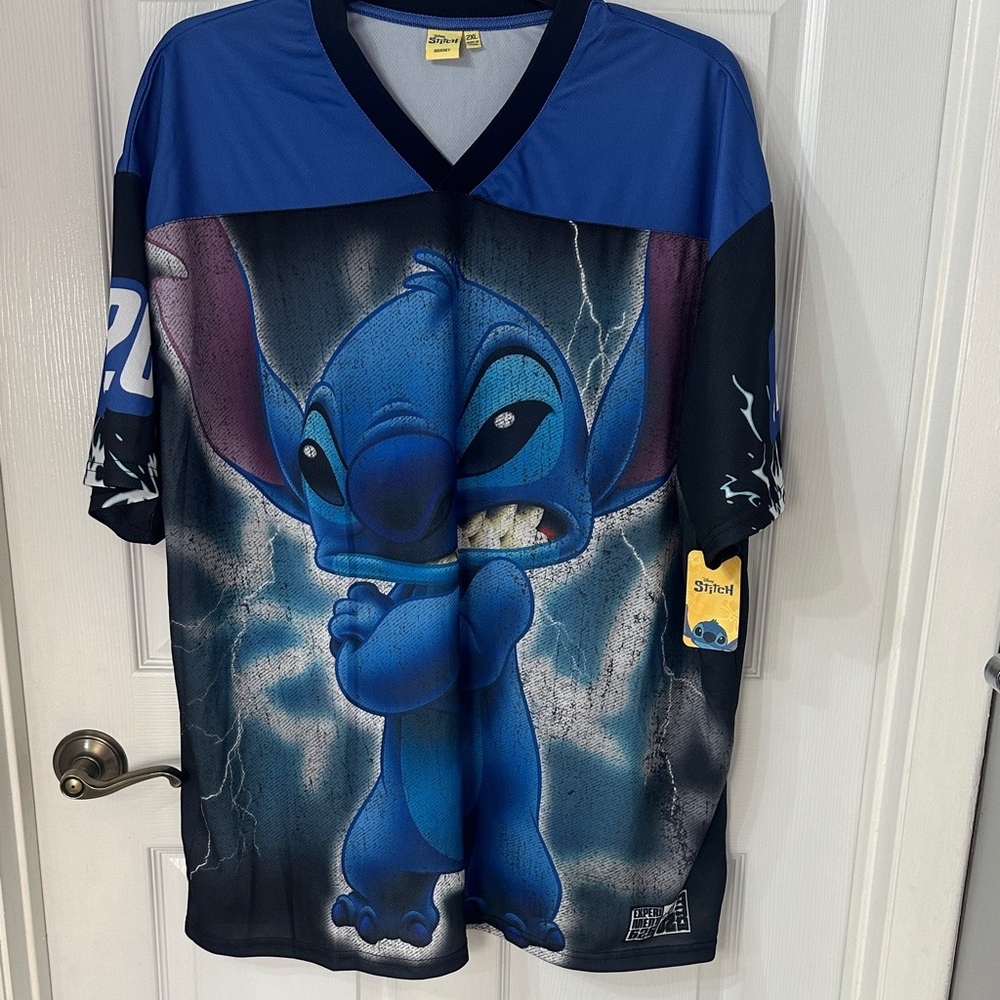 Disney Stitch Blue Graphic Tee - Official Disney-Inspired